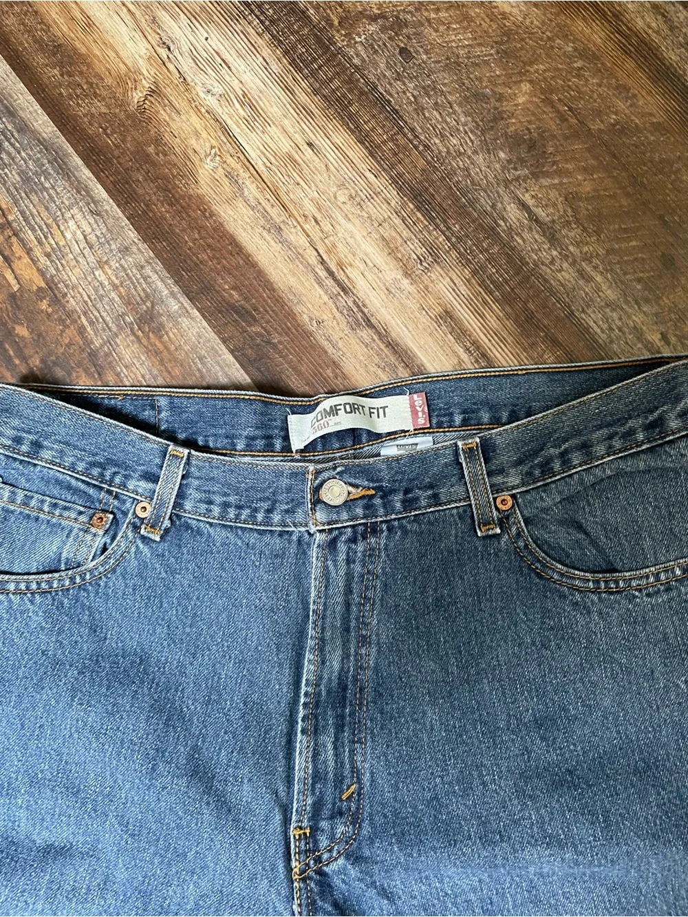 Levi's Relaxed Fit Dark Blue Men's Jeans